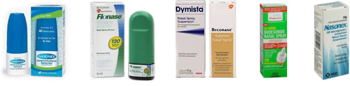 medicinal nasal steroids