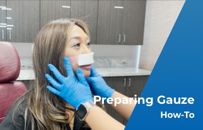 Preparing Gauze - Hot-to